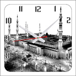 Cam Baskılı Saatler - CAM 005 - Kare